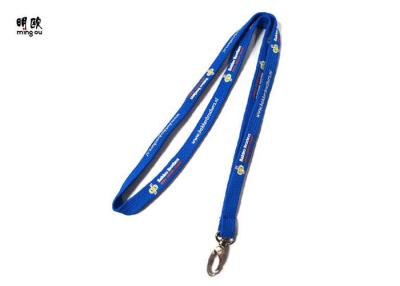 China Screen Printed Personalized Name Lanyards / Neck Strap Lanyard 7.5g for sale