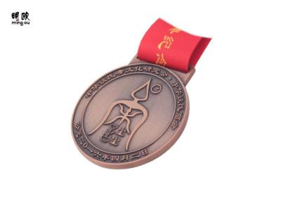 China Bronze Custom Award Medals For Marathon Participants , Zinc Alloy for sale