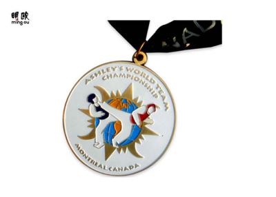 China Campeonato Escola Prêmios Medalhas Medalhão Design Personalizado, Enamel Fill à venda