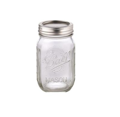 China Eco - Friendly Hotel And Resort Custom Promotional Glass Jar For Food Storage for sale