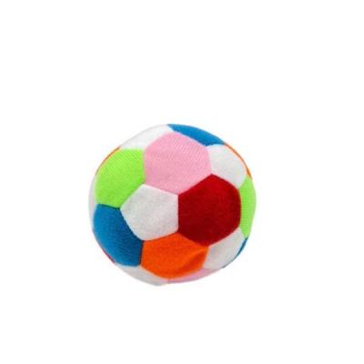 China Sustainable Promotional Pet Products Cotton Around Dog And Cat Toy Ball With Bell for sale