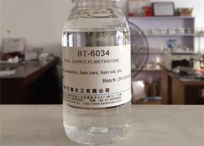 China Het silicone Vloeibaar Kleurloos 0,84 Soortelijk gewicht van haarverzorgingcaprylyl Methicone Te koop