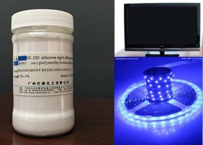 Cina La particella del silicone strato di diffusione della luce/del PC spolverizza 2 micron di agente di diffusione della luce in vendita