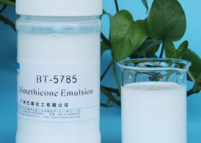 China Milky White Liquid silicone Emulsion Oil Cosmetic Raw Material COA MSDS for sale