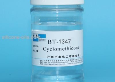 Chine Huile de silicone volatile de D5 Polydimethylsiloxane/teneur en eau cosmétique de l'huile 250 à vendre