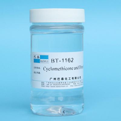 China INCI-Naamdraadtrekken Cyclomethicone/Dimethicone-de Kosmetische Rang van de siliconeolie Te koop