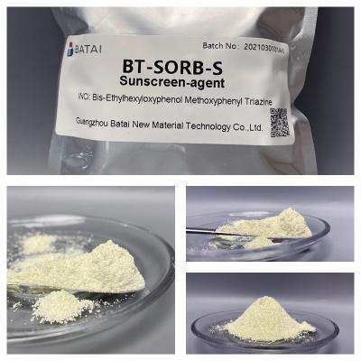 China BT-SORB-S Protetor solar PF 50+ PA++++ Bis-Etilhexiloxifenol Triazina à venda