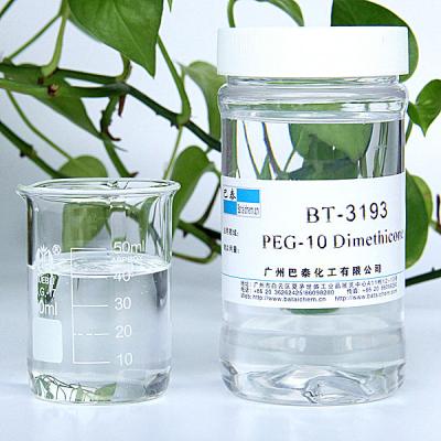 China Peg-10 Dimethicone Water Soluble silicone Oil Cosmetic Grade BT-3193 for sale