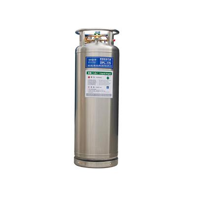 China Oxygen Argon Nitrogen CO2 Customized Product Pressure Liquid Oxygen Dewar 80L/100L/175L/195L/210L/232L for sale