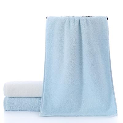 China Premium Sustainable Cotton 0-Twist Towel Super Absorbent Super Absorbent Towel Comfortable Soft Bath Face Hair Towel Wrap Cotton for sale