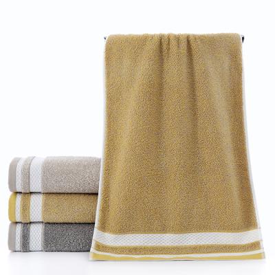 China Logo Sand Free Cotton Jacquard Custom Printing Fancy Towel 100% Viable Comfortable Jacquard Custom Large for sale