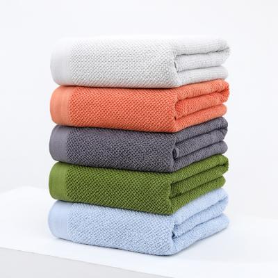 China Wholesale Price 100% Child Safe Cotton Solid Color Kids Towel Set Hand Towel Cleaning for sale