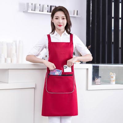 China Good Cleaning Vending Products Aprons For Women Cooking Waterproof Cooking Apron Apron With Pocket for sale