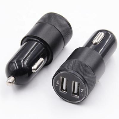 China High Quality Mobile Phone Charging QC3.0 2 Ports USB Car Fast Charger for sale