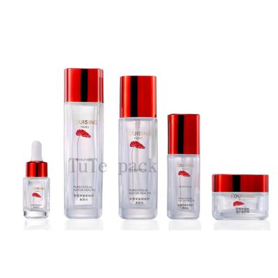 China Travel bottle set skin care body cream bottle cosmetic skin care bottle set healthy skin emply for sale