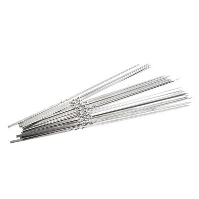 China Wholesale Best Quality Portable Outdoor Accessories Easily Cleaned Stainless Steel BBQ Skewer Bqrbecue Grilling Cooking Set BBQ Grill Tools for sale