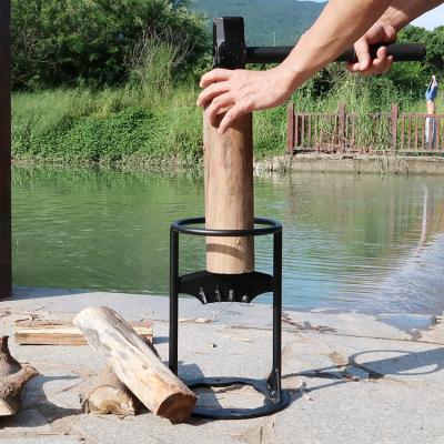 China 2021 Hot Selling High Efficiency Low Cost Outdoor Camping Firewood Splitter Log Processor Manual Wood Cutter HR-PC-M for sale