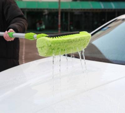 China Water Flow Car Seal Cleaning Brush Car Wash Kit Car Wash Brush Kit for sale