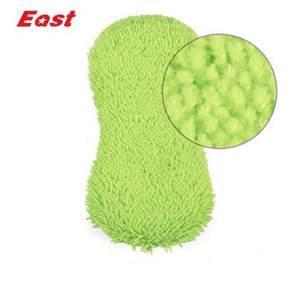 China Clean the dust on the car caterpillar car wash wet amphibious glove easily for sale