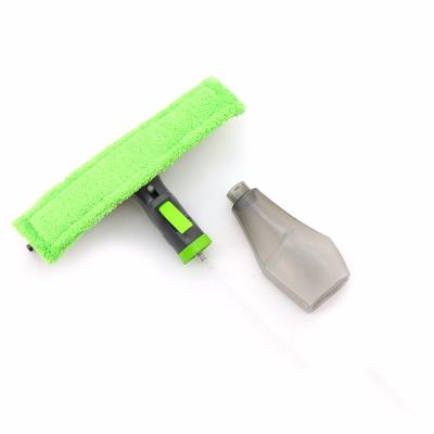 China Viable Design Window Cleaning Squeegee Rubber Window Squeegee With Sprayer for sale