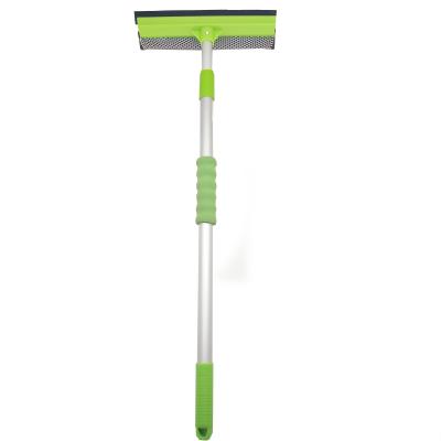 China Sustainable Professional Double Sided Telescopic Window Glass Cleaner Sponge Window Squeegee for sale