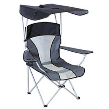 China Outdoor Camping Chair Travel Folding Fishing Camping Chair With Sunshade for sale