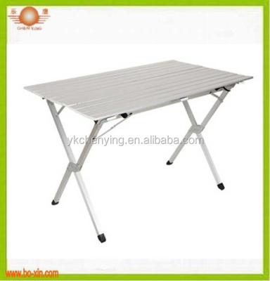 China Table Outdoor White Camping Aluminum Folding Table for sale