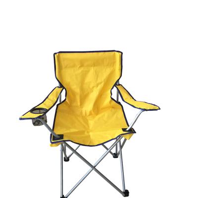 China Fishing Chair Yellow Outdoor Folding Picnic Chair For Camping for sale