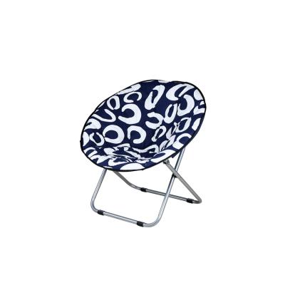 China Fishing Chair 2019 New Design Outdoor Furniture Folding MOON Chair With Custom Printing for sale