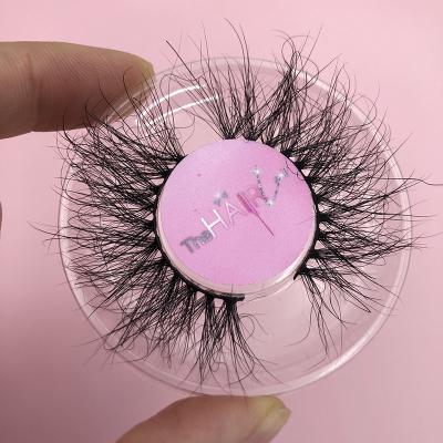 China Delicate False Eyelash Wholesale China Seller Mink Lashes With Custom Packaging Popular Dramatic 5d Mink Lashes for sale