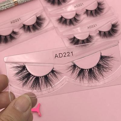 China Manufacturer Sensitive Custom Long Mink Eyelash Box Wholesale Premium 3d Thick Mink False Eyelash Lashes for sale