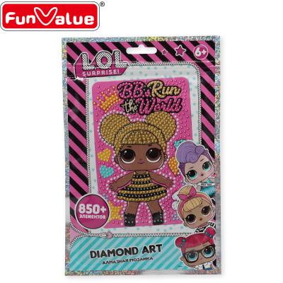 China Audit Factory OEM Various Styles Diamond Art Diamond Sticker With Bag Craft Set for sale