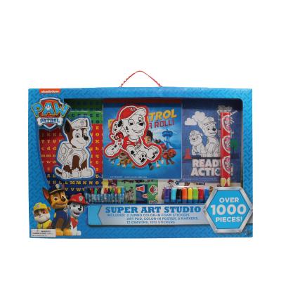 China World of deluxury coloring stationery activity stationery kids art and craft set drawing set for sale