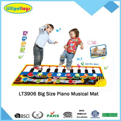 China Music Play & Instrument Learning Big Floor Game Stage On Keys Electronic Giant Piano Mat Musical Toys for sale