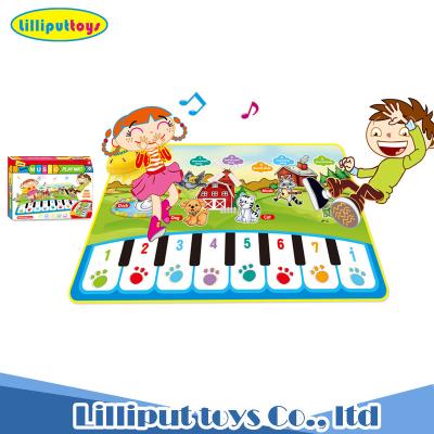 China Music Play & Big Size Kids Learning Instrument Dancing Piano Music Playmat Toys for sale