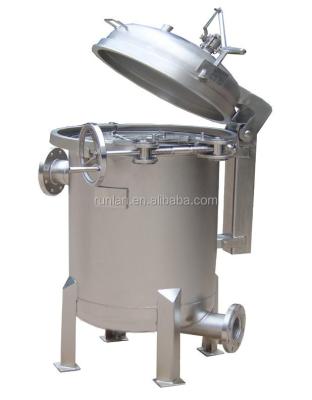 China Hydraulische Ölfiltrationsmaschine Industrielle Edelstahl bewegliche Tasche Filtergehäuse zu verkaufen