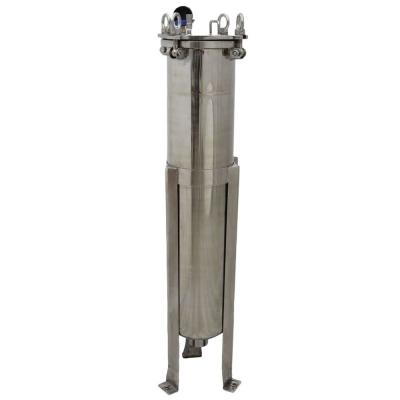 China 25 kg Weight Stainless Steel Filter Bag Type Pre Filtration Oil Filter for Food Beverage for sale