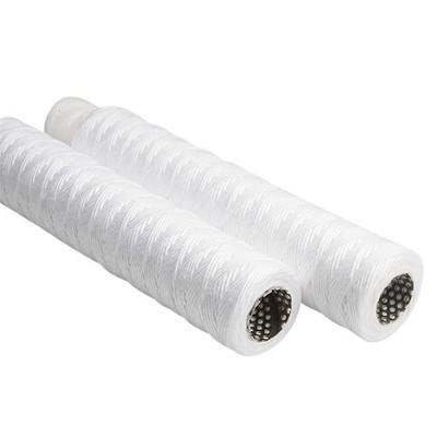 China 5 Micron PP Yarn String Wound Element Water Filter Cartridge for Drinking 10 Inch for sale