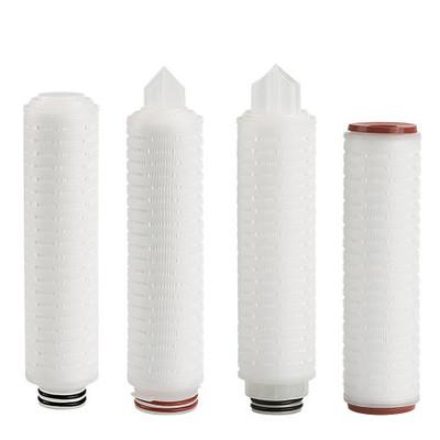 China Garment Shops 0.1 20um High Dirt and High Flow Rate PP Pleated Folding Filter Cartridge for sale