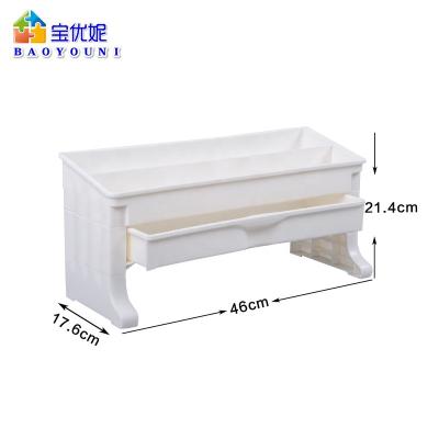 China Viable Made In China Simple Standing Office Shelf For Cosmetics Storage Countertop Organizer Free Standing Display Rack On Desk for sale