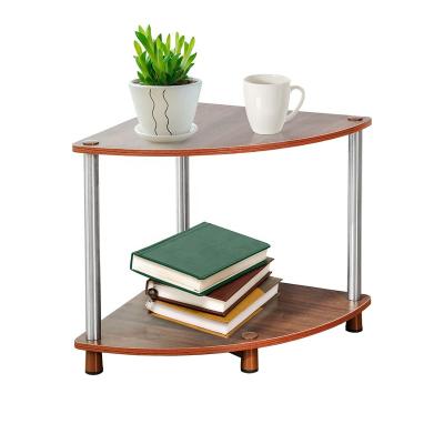 China BAOYOUNI Modern Wooden Bookcase Toy Heavy Duty Metal Home Corner Stainless Steel Shelves Storage Rack Shelving for sale