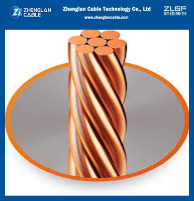 Китай ASTM Standard Copper Clad Steel Wire With High Tensile Strength CCS продается