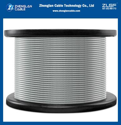 Chine Cable ASTM A363 ACSR galvanisé à chaud 3/7/19/37 3/8