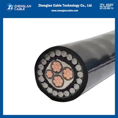 China 1KV Low Voltage Power Cable NYRY CU/XLPE/SWA/PVC 3x 25+16MM2 IEC60502-1 for sale