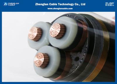 China Stromkabel 12/20KV Millivolt 3C (Umarmoured), XLPE isolierte Kabel entsprechend Iec 60502/60228 (CU/XLPE/LSZH/DSTA) zu verkaufen