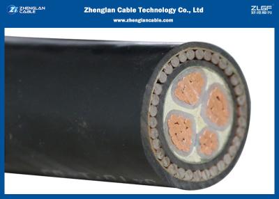 중국 0.6/1KV 낮은 연기 XLPE 절연제를 가진 0호의 할로겐 케이블을 답니다/4개의 핵심 기갑 고압선 판매용