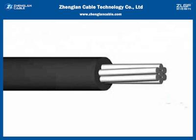 중국 10KV 알루미늄 머리 위 케이블은, XLPE를 가진 1개의 핵심 ABC 케이블 JKV-0.6/1, JKLV-0.6/1-#1695를 격리했습니다 판매용