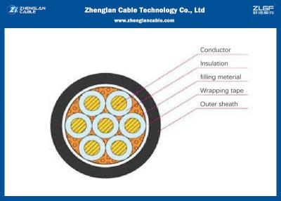 China Unarmoured industrielle Isoliersteuerseile, kupfernes Leiter-Kabel zu verkaufen