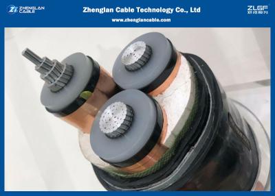 China 3C Aluminiummittelspannungs-Kabel des leiter-XLPE, gepanzertes Kabel 8.7/15kV (CU/XLPE/LSZH/STA/NYBY/N2XBY) zu verkaufen