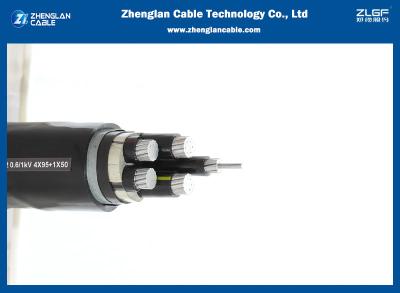 중국 알루미늄 지휘자 강철 테이프 5 핵심 0.6/1kv PVC는 케이블을 격리했습니다 판매용